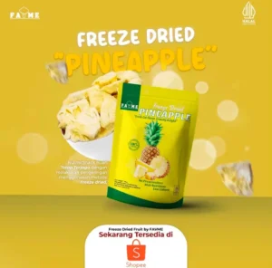 Favme Freeze Dried Pineapple